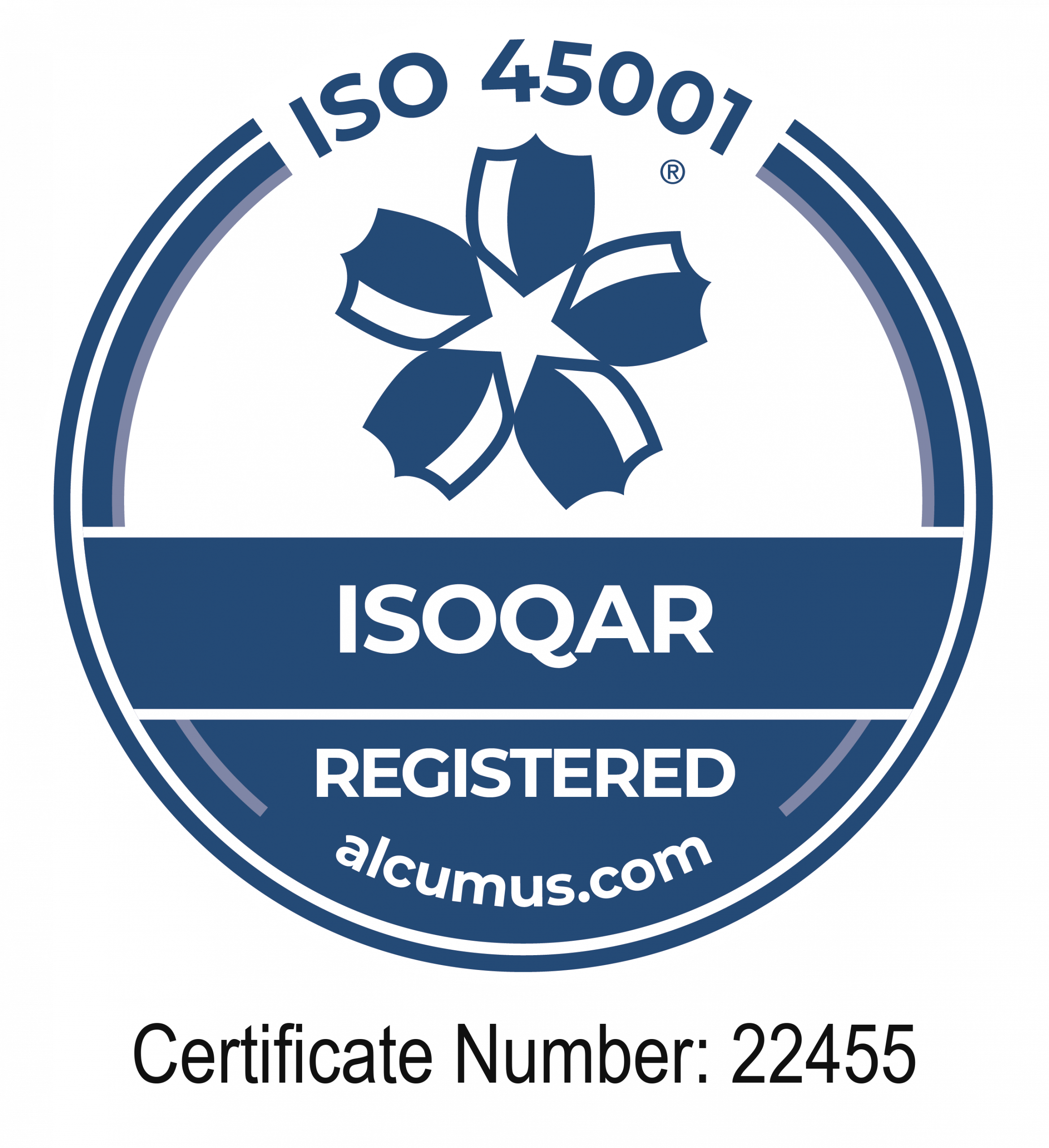 Seal Colour - Alcumus ISOQAR 45001