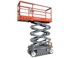 Electric Scissor Lift LOLER Inspection Testing and Thorough Examination Access Machine MEWP